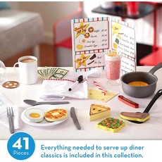 MELISSA AND DOUG STAR DINER RESTAURANT PLAY SET