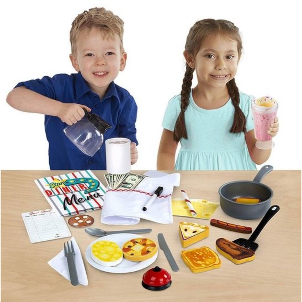 MELISSA AND DOUG STAR DINER RESTAURANT PLAY SET