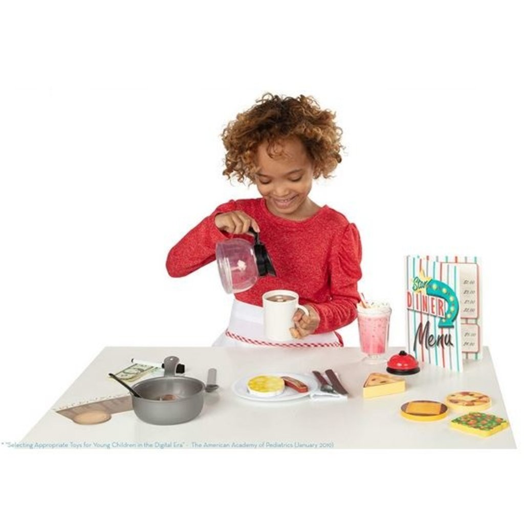 MELISSA AND DOUG STAR DINER RESTAURANT PLAY SET