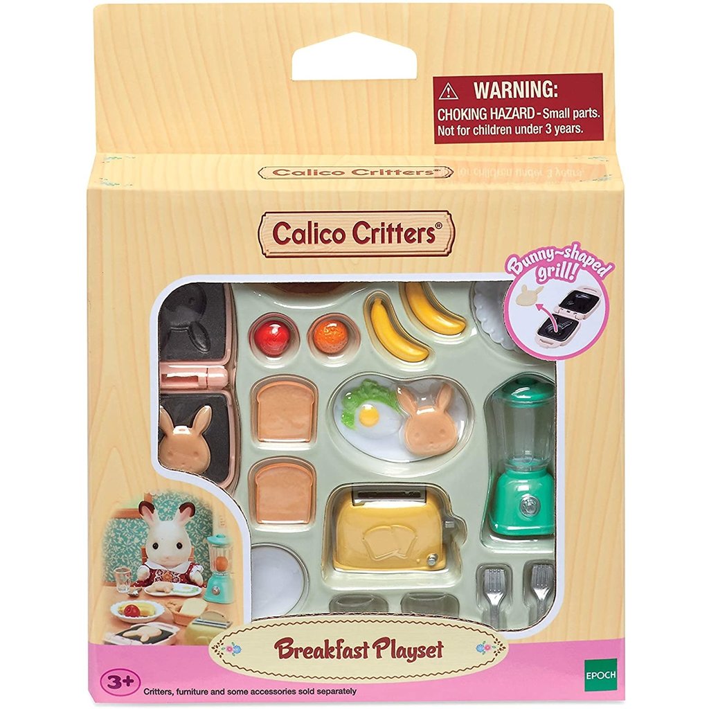 CALICO CRITTERS BREAKFAST PLAYSET CALICO CRITTERS