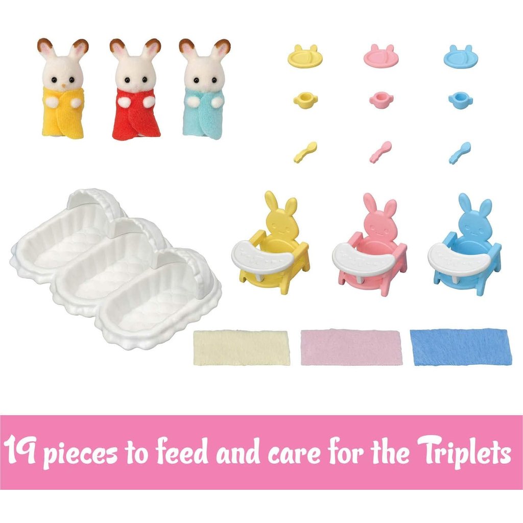 CALICO CRITTERS TRIPLETS CARE SET