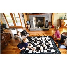 B4 ADVENTURE JUMBO GAME SET CHESS / CHECKERS**