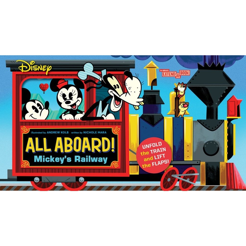 ABRAMS APPLESEED DISNEY ALL ABOARD! MICKEY'S RAILWAY