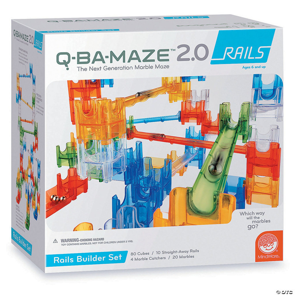 MINDWARE QBA MAZE RAILS BUILDER SET