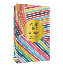 CHRONICLE PUBLISHING ONE LINE A DAY RAINBOW EDITION HB KHALIDY