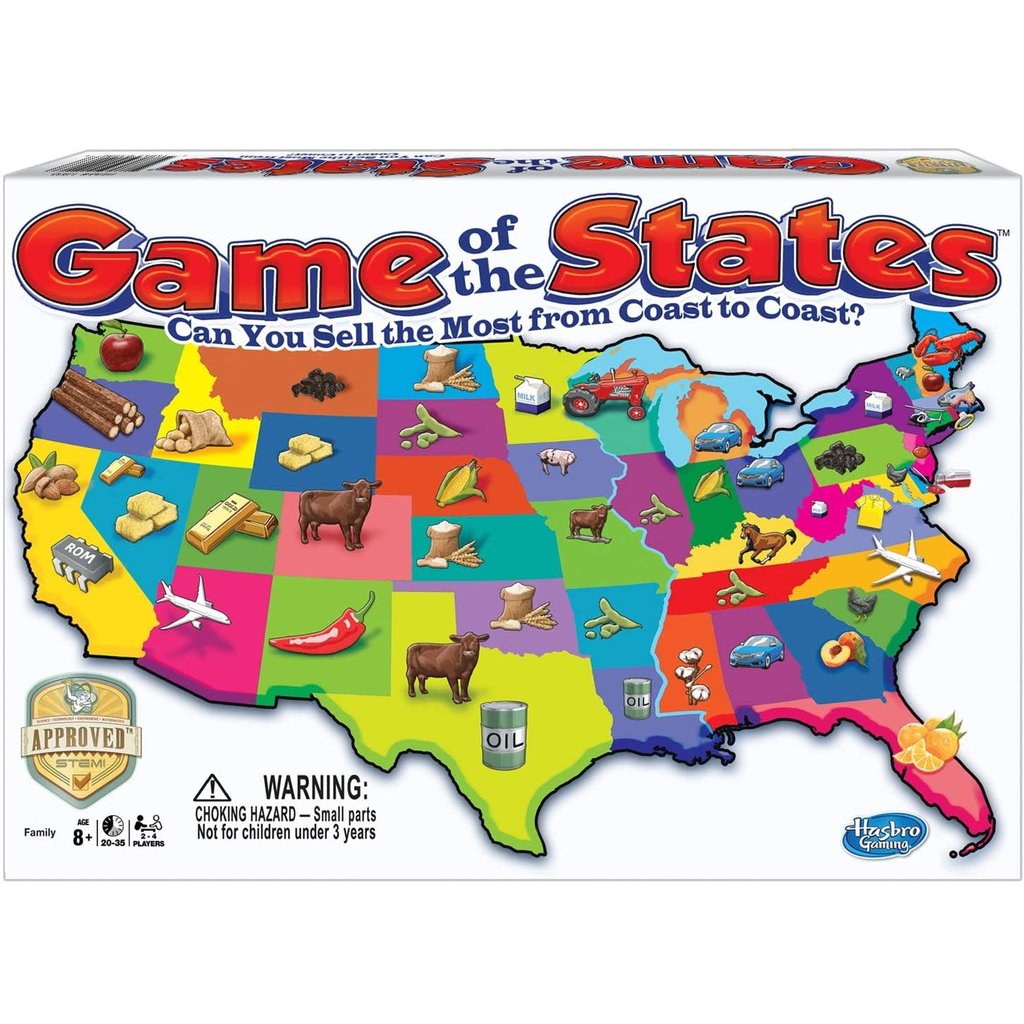 WINNING MOVES GAME OF THE  STATES*