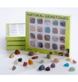 GEO CENTRAL NATURAL GEMSTONES COLLECTION BOX