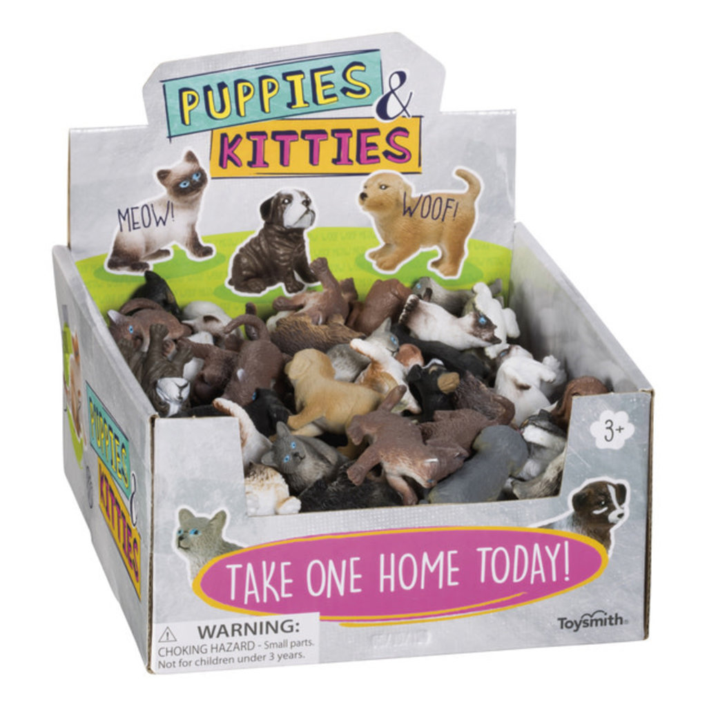 TOYSMITH PUPPIES & KITTIES