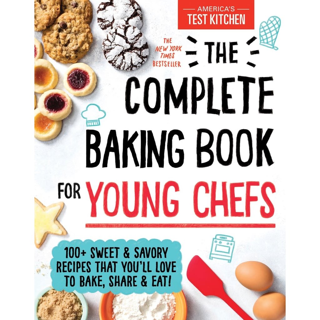 SOURCEBOOKS COMPLETE BAKING BOOK FOR YOUNG CHEFS HB AMERICA TEST KITCHEN