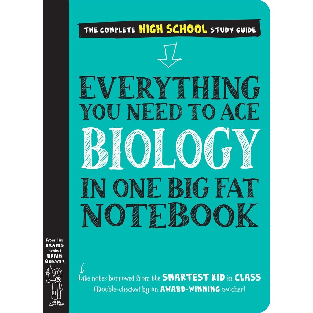 WORKMAN PUBLISHING EVERYTHING YOU NEED TO ACE BIOLOGY NOTEBOOK PB BRAINQUEST