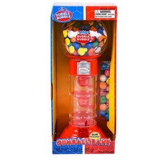 DOUBLE BUBBLE SPIRAL FUN GUMBALL BANK