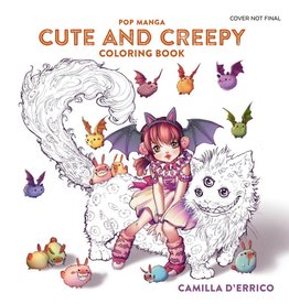 WATSON-GUPTILL POP MANGA CUTE & CREEPY COLORING BOOK PB