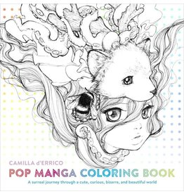 WATSON-GUPTILL POP MANGA COLORING BOOK PB