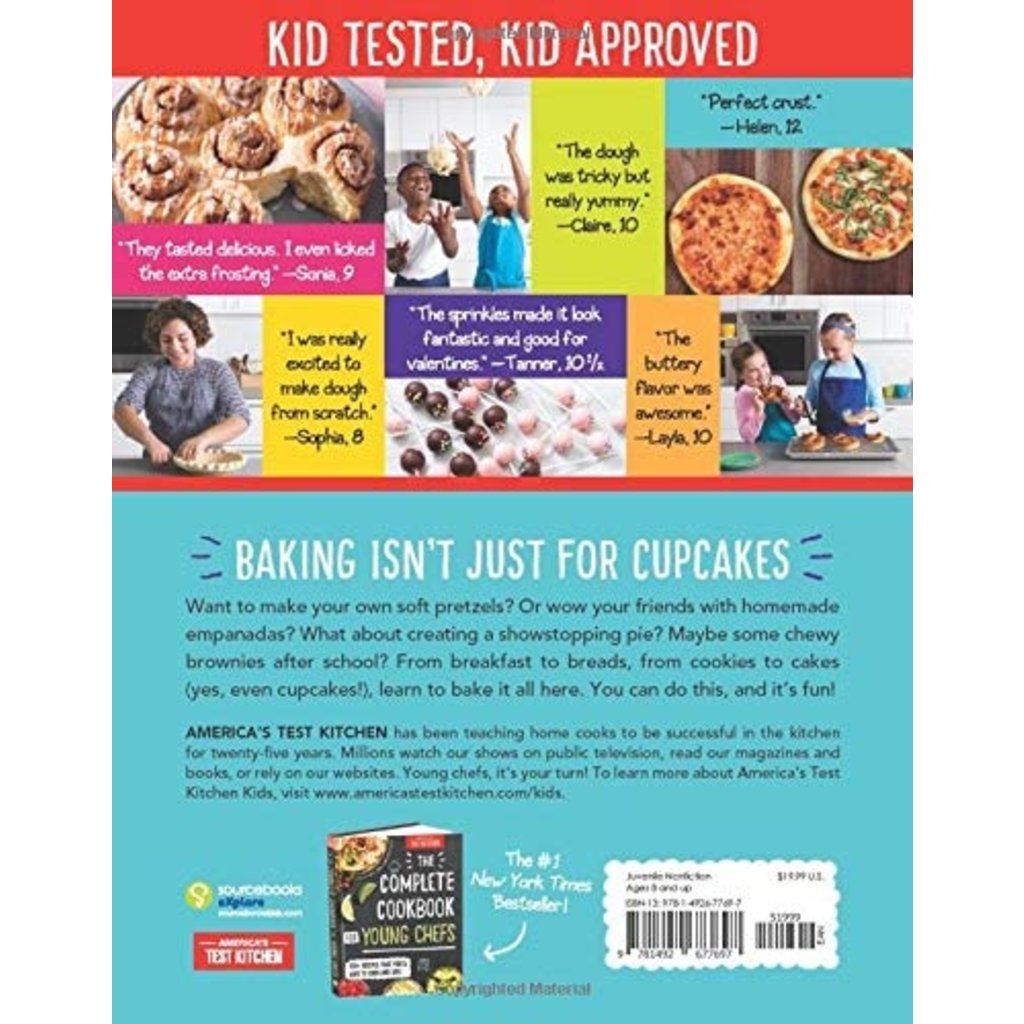 SOURCEBOOKS COMPLETE BAKING BOOK FOR YOUNG CHEFS HB AMERICA TEST KITCHEN