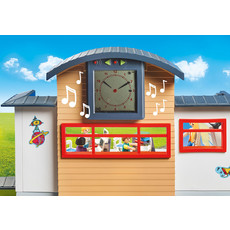 PLAYMOBIL FURNISHED SCHOOL BUILDING