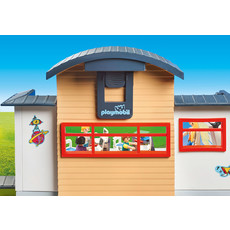 PLAYMOBIL FURNISHED SCHOOL BUILDING