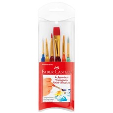 FABER CASTELL ASSORTED TRIANGULAR PAINT BRUSHES*