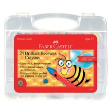 FABER CASTELL BRILLIANT BEESWAX CRAYONS