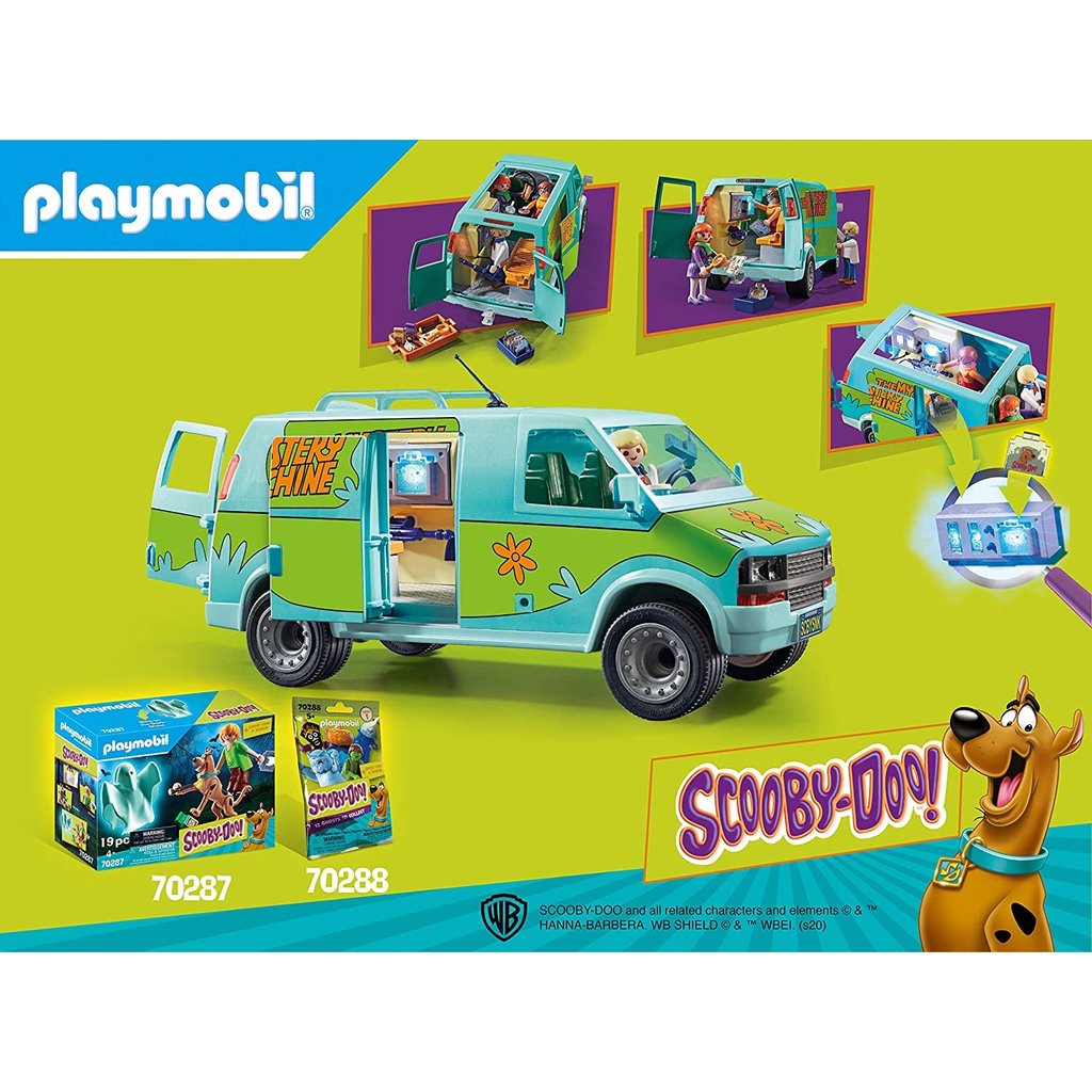SCOOBY DOO MYSTERY MACHINE PLAYMOBIL - THE TOY STORE