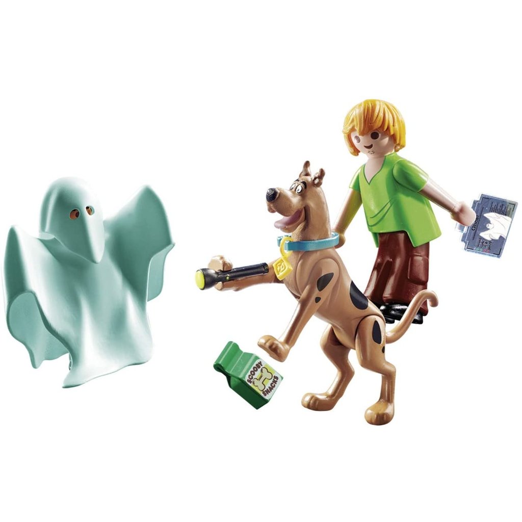 PLAYMOBIL SCOOBY-DOO SCOOBY AND SHAGGY WITH GHOST