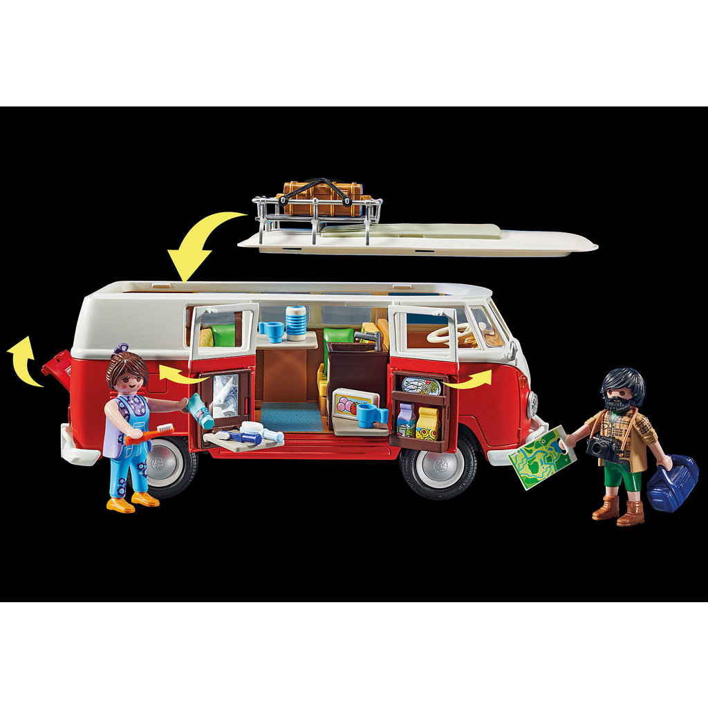 Playmobil Set: 71409v2-ger - Volkswagen T1 Camping Bus - Edition 2