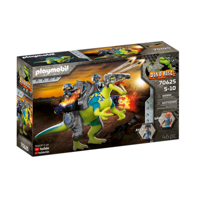 PLAYMOBIL SPINOSAURUS: DOUBLE DEFENSE POWER**