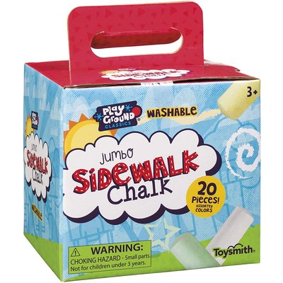 TOYSMITH JUMBO SIDEWALK CHALK