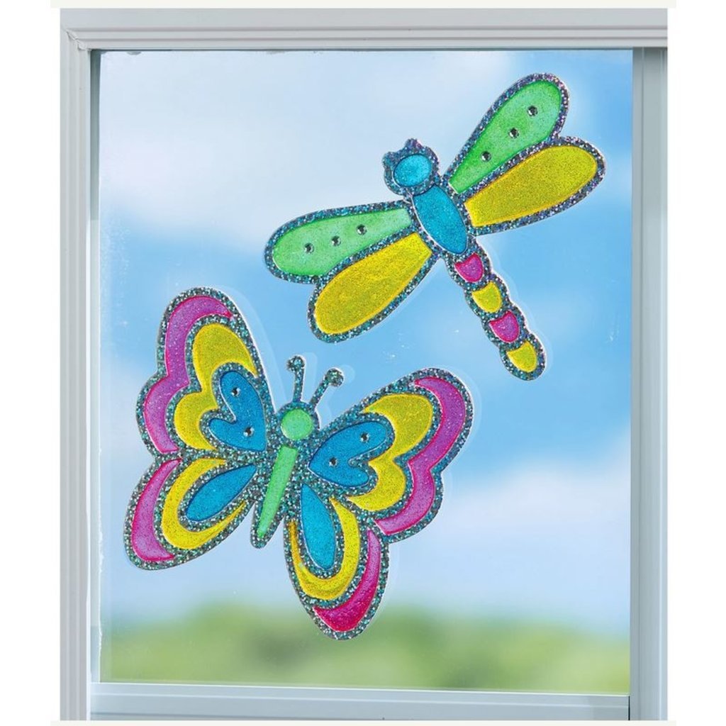 CREATIVITY FOR KIDS WINDOW ART