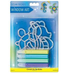 CREATIVITY FOR KIDS WINDOW ART