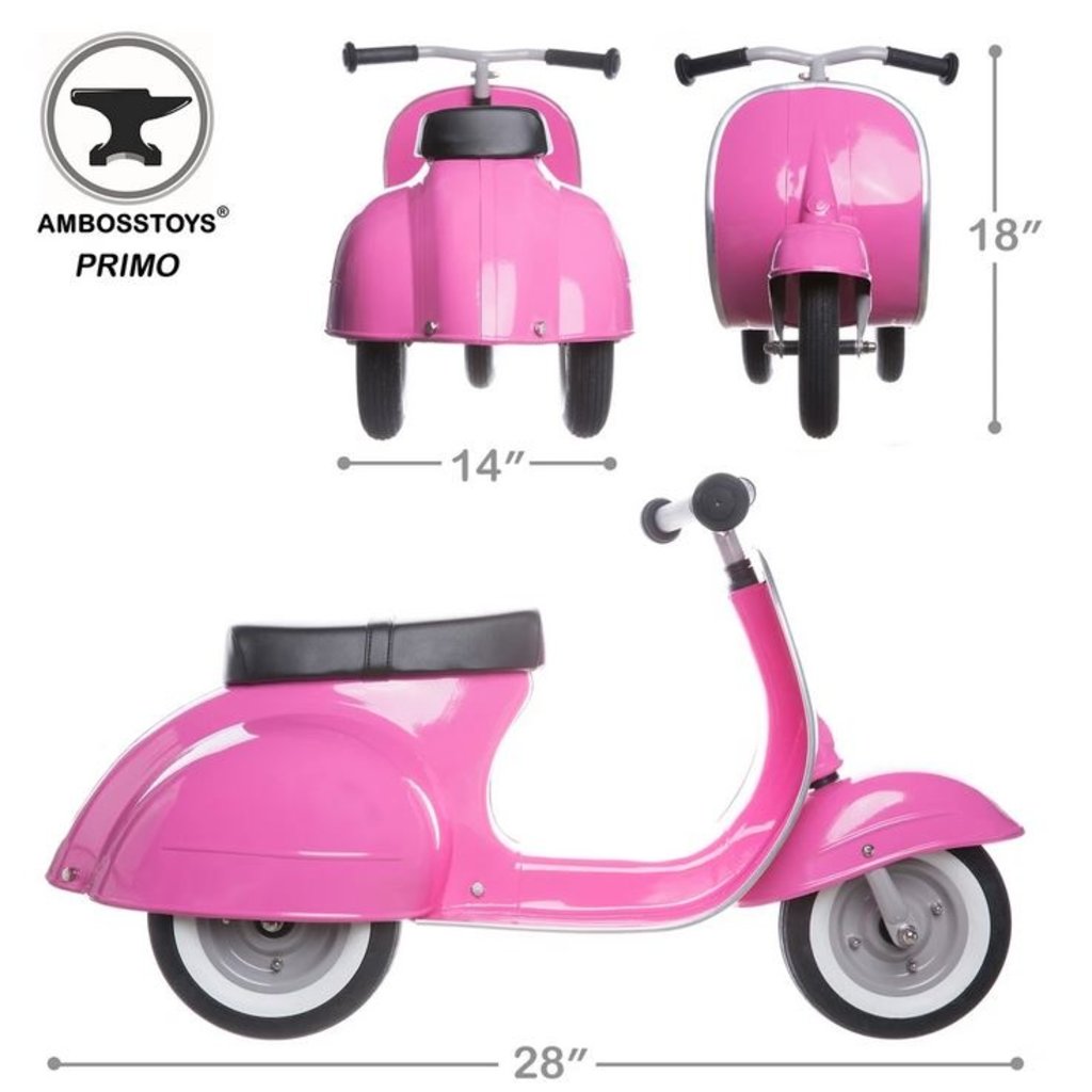 Best Ride on Cars Vespa Scooter Pink -12V