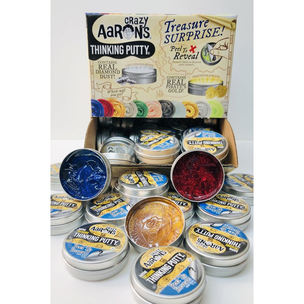 CRAZY AARONS PUTTY MINI TREASURE SURPRISE THINKING PUTTY*