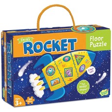 PEACEABLE KINGDOM SHINY ROCKET 39 PIECE FLOOR PUZZLE