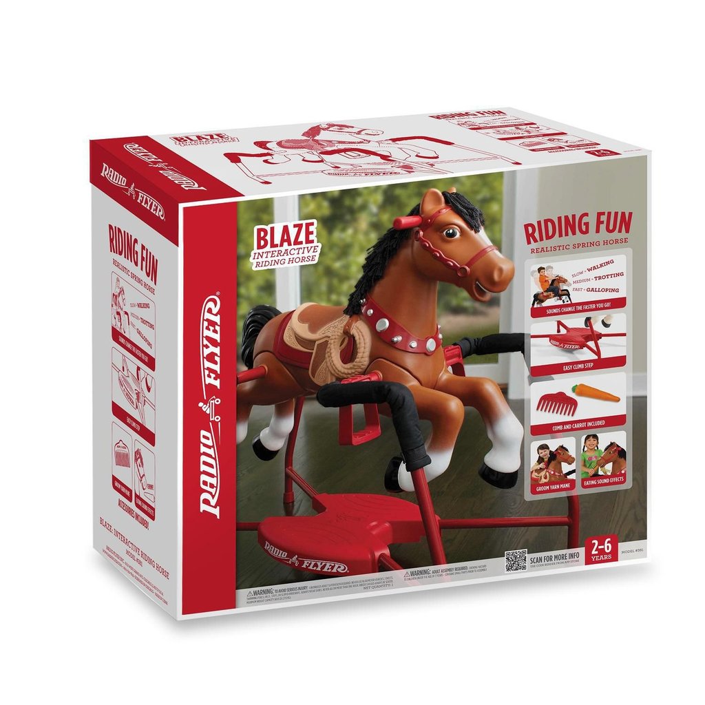 blaze radio flyer horse