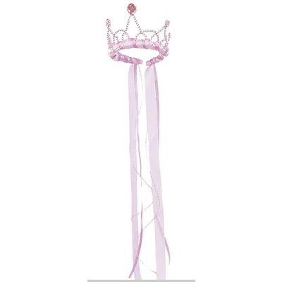 CREATIVE EDUCATION RIBBON TIARA LIGHT PINK