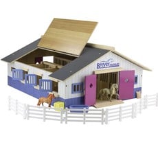 BREYER BREYER FARMS DELUXE WOOD STABLE