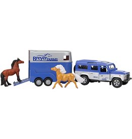 BREYER BREYER FARMS LAND ROVER & TRAILER