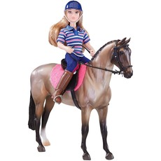 BREYER HORSE & RIDER SET