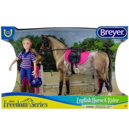 BREYER HORSE & RIDER SET