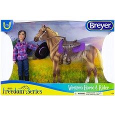 BREYER HORSE & RIDER SET