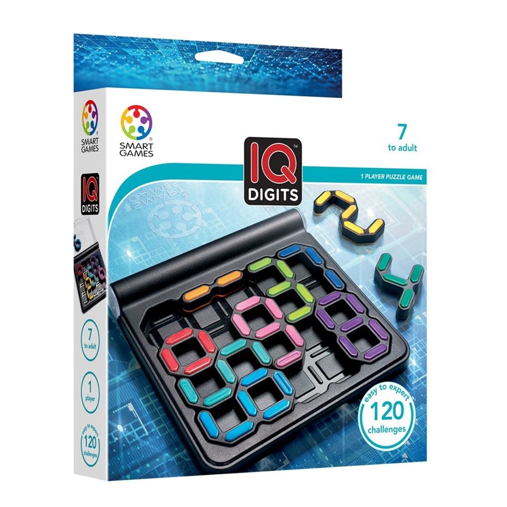 SMART GAMES IQ DIGITS PUZZLE GAME**