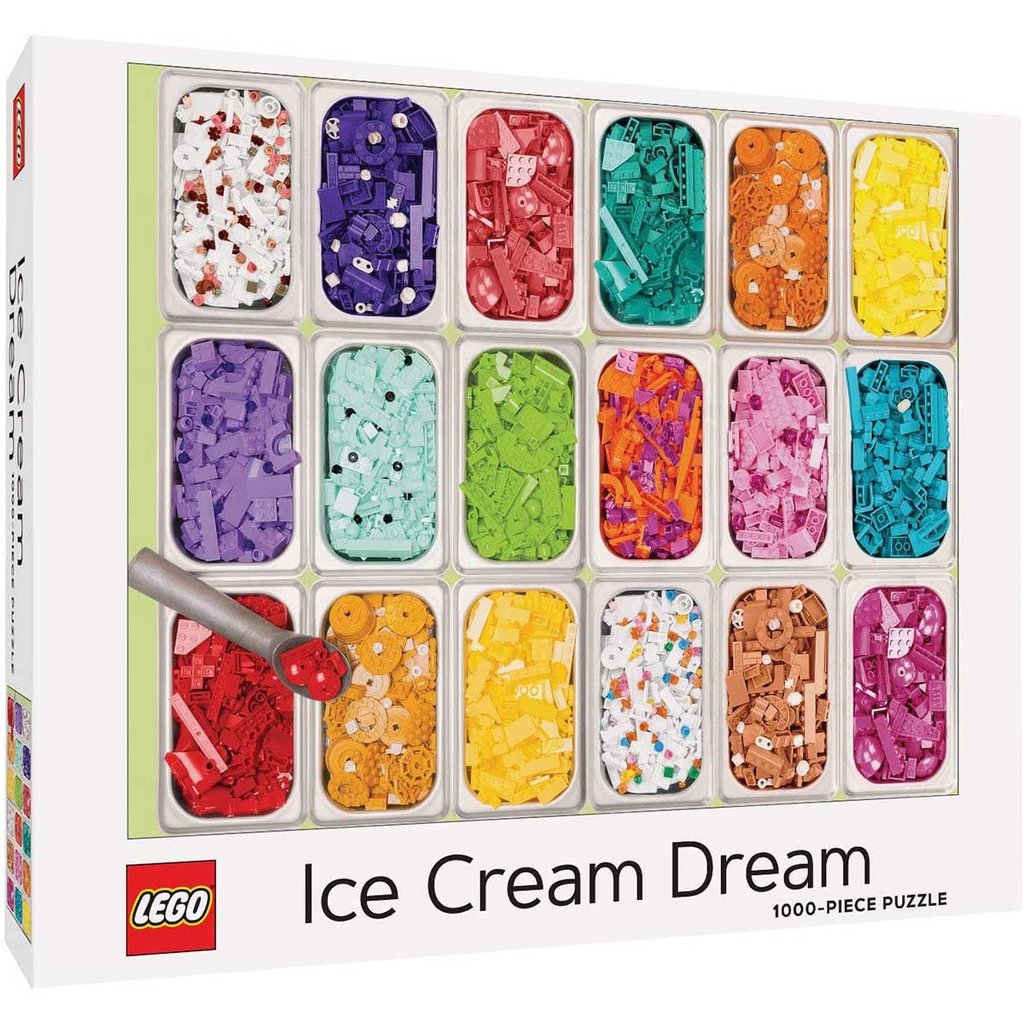 CHRONICLE PUBLISHING LEGO ICE CREAM DREAM 1000 PIECE PUZZLE