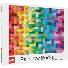 CHRONICLE PUBLISHING LEGO RAINBOW BRICKS 1000 PIECE PUZZLE