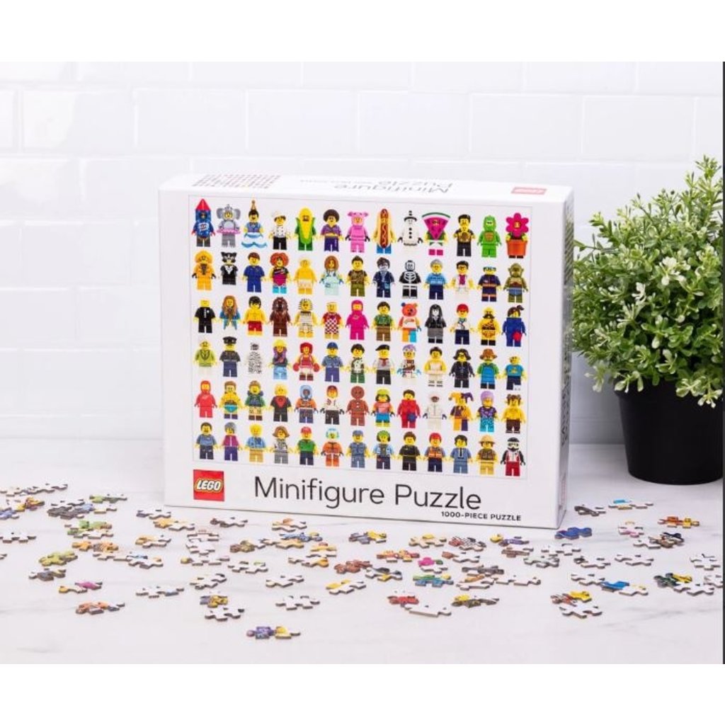 LEGO: Minifigure 1000-Piece Jigsaw Puzzle