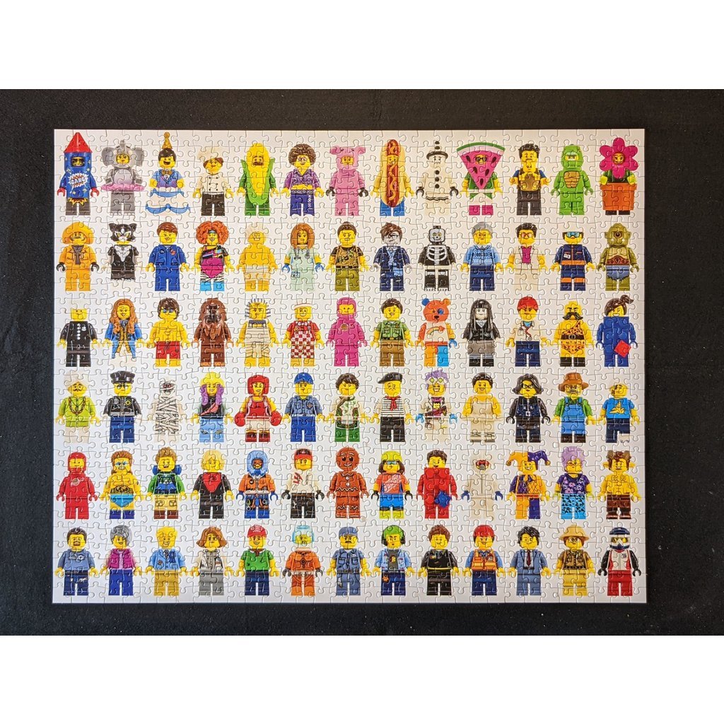 LEGO: Minifigure 1000-Piece Jigsaw Puzzle