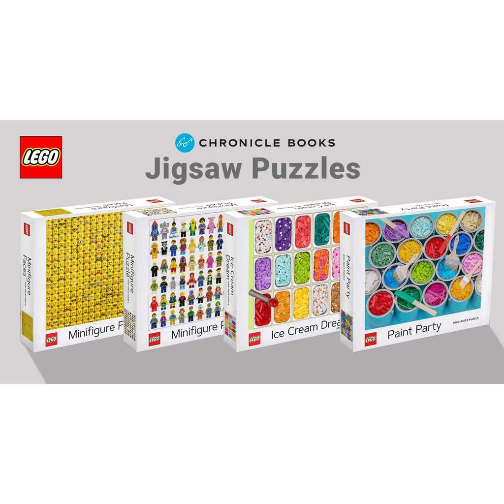 Lego: LEGO Minifigure Faces 1000-Piece Puzzle (Jigsaw) 