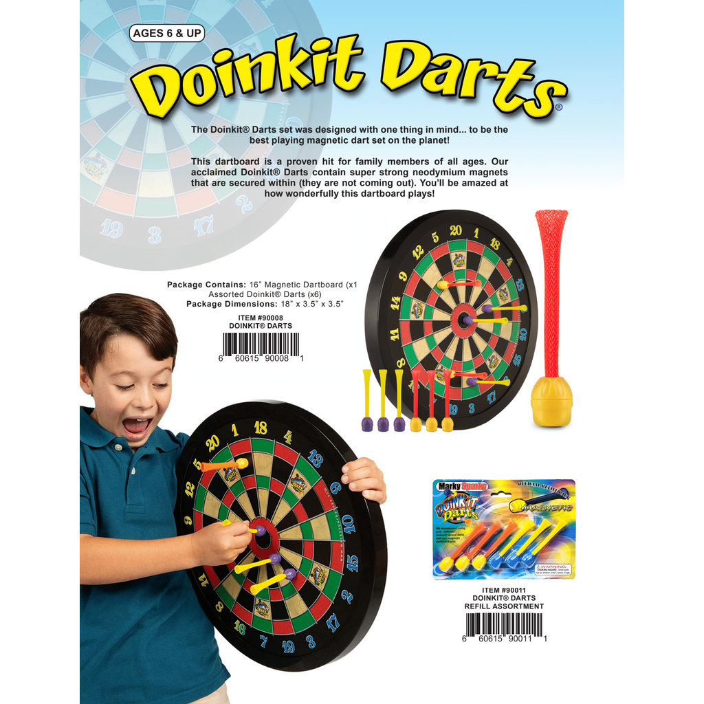 MARKY SPARKY TOYS DOINKIT DARTS