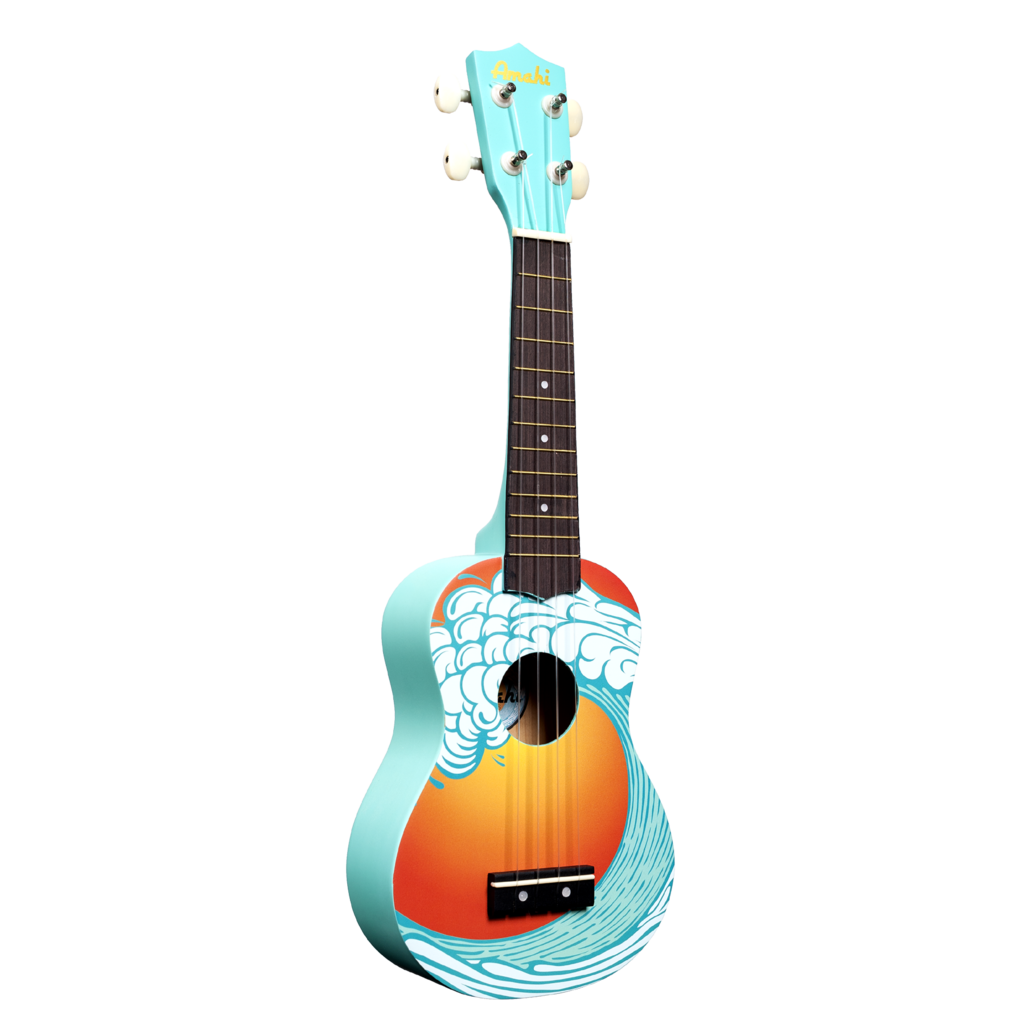 Ukulele Pattern Design Amahi - Mudpuddles Toys and Books