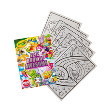 CRAYOLA CRAYOLA EPIC BOOK OF AWESOME 288 PAGE COLORING BOOK WITH STICKERS