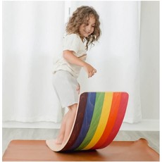 BUNNY HOPKINS RAINBOW WOBBLE BOARD**