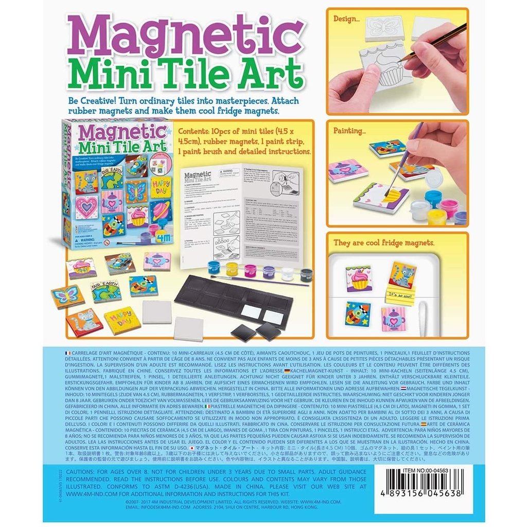 TOYSMITH MAGNETIC TILE ART